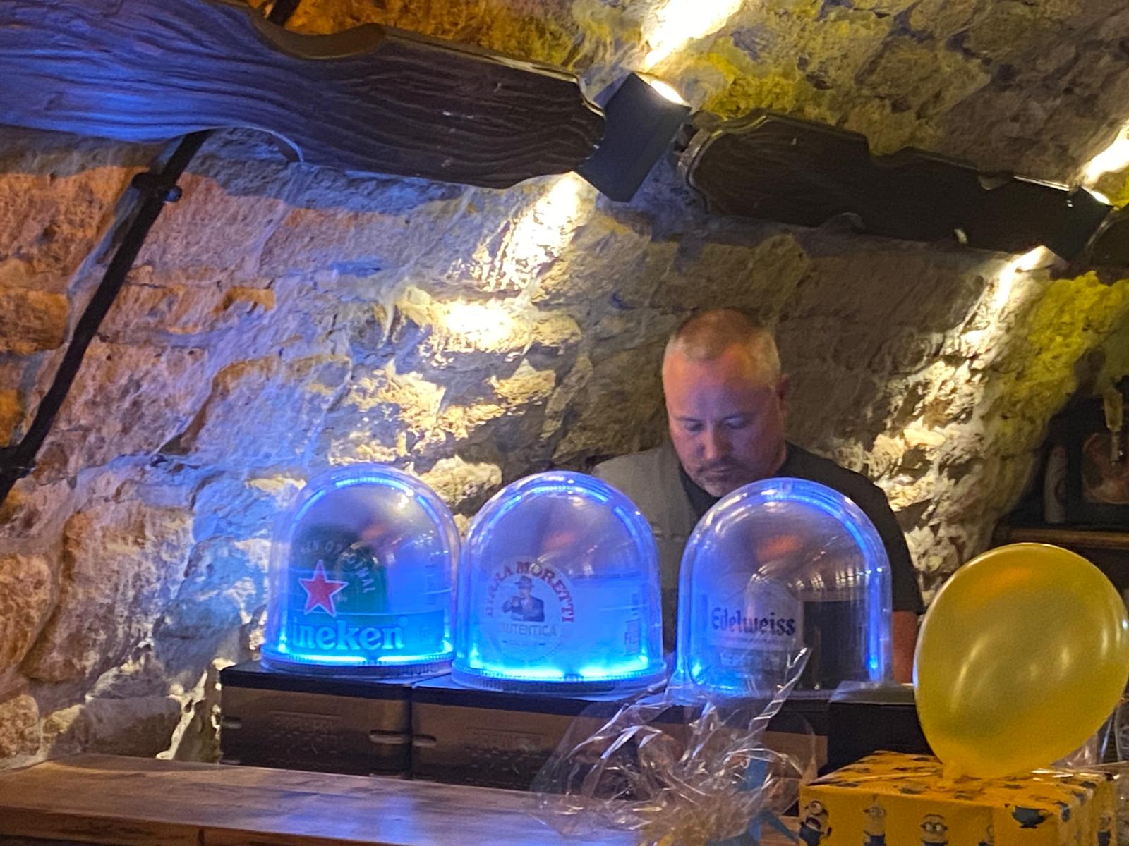 Zapfen am Biertender